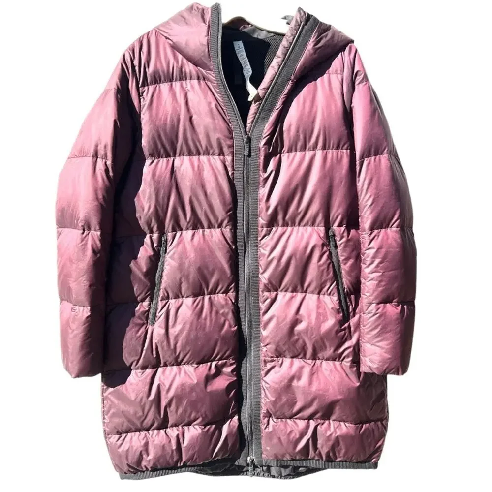 Lululemon cloudscape down puffer dark adobe coat 4 - Picture 2 of 7